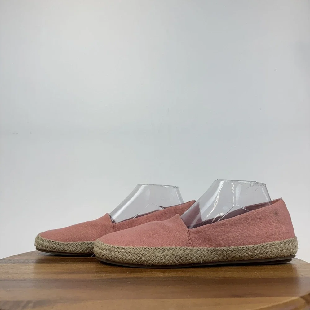 New NWOB Easy‎ Spirit Sehera Slip On Basket Weave Accent Loafers Pink Size 10 M